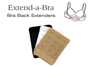 Extend-a-Bra: 3 hook Lingerie & Underwear Melanter 